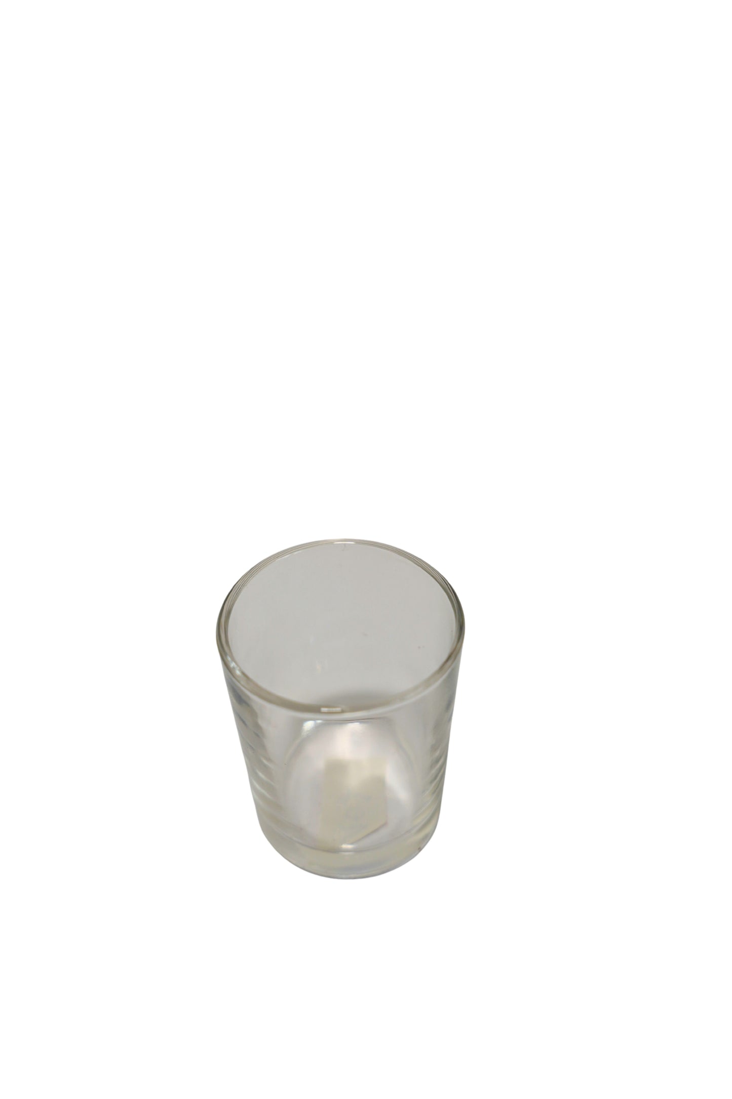 Teelichtglas 6,5 × 6,5 cm – Klassische Lichtdekoration mieten