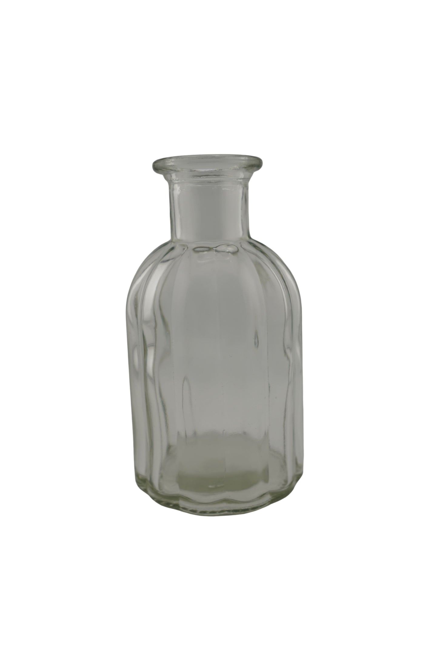 Vase Glas – 14 × 7 cm – Kleine elegante Tischvase mieten