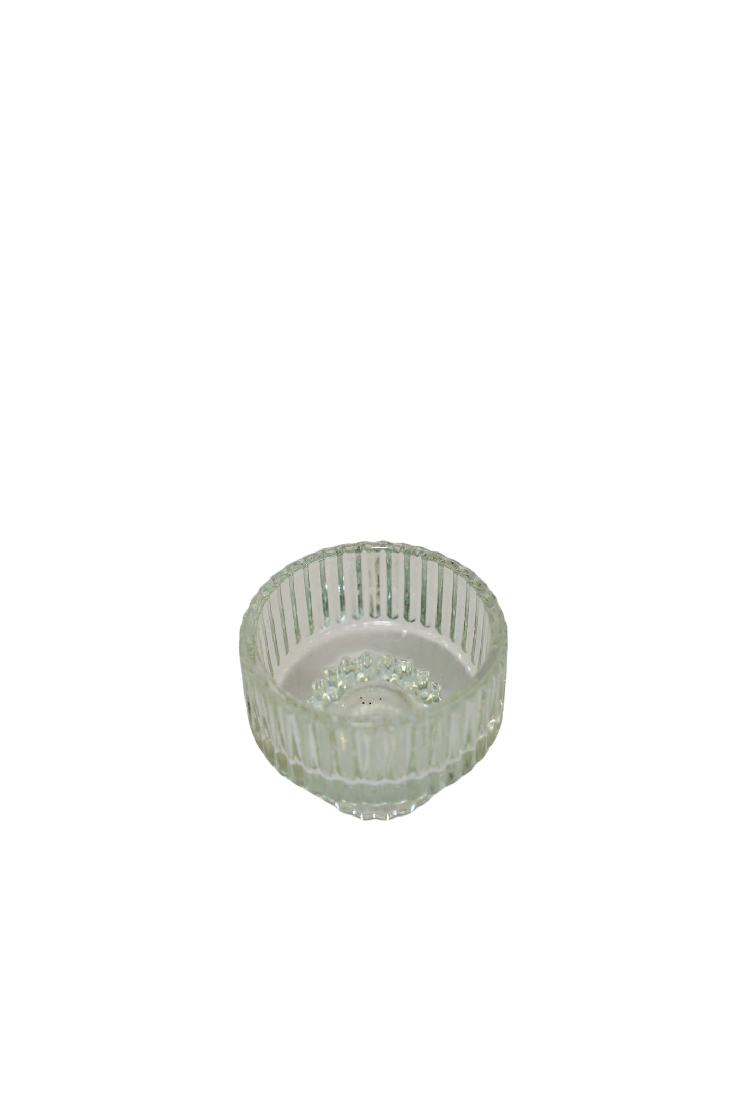 Teelicht- & Stabkerzenhalter aus Glas – 5 × 6 cm – Vielseitige Lichtdekoration mieten