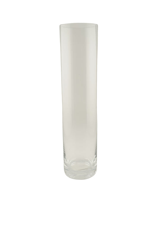 Glaszylinder schmal – 25 × 6 cm – Schlanke Vase & Windlicht mieten