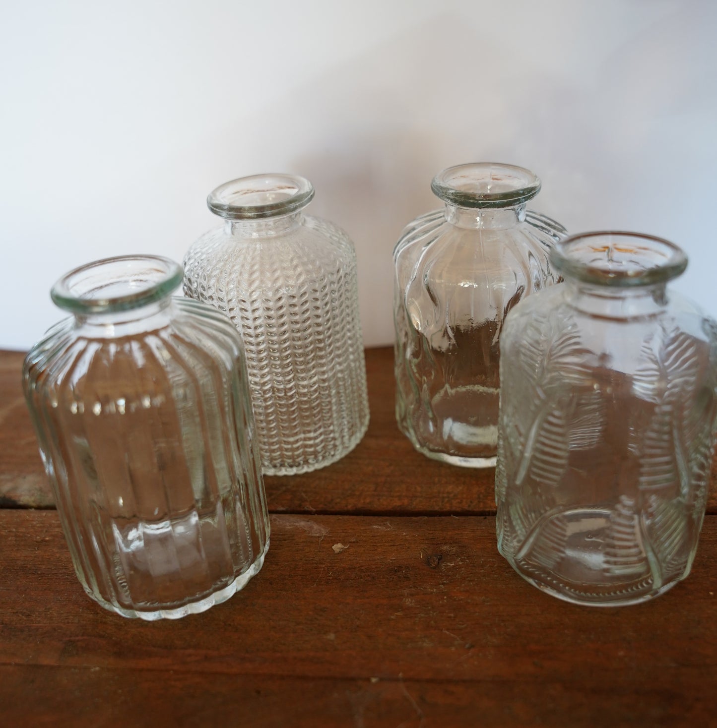 Vase Glas – 10 × 6 cm – Kleine Tischvase mieten