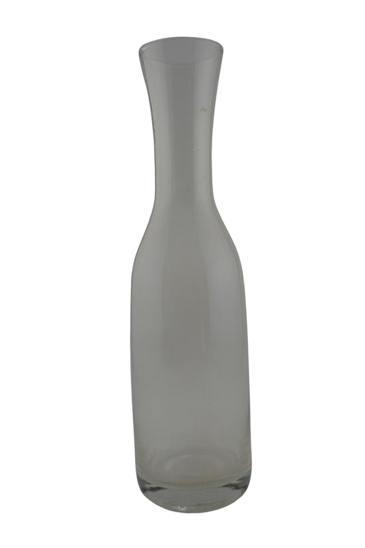 Flasche Glas – 20 × 5 cm – Schlanke Glasflasche als Vase mieten