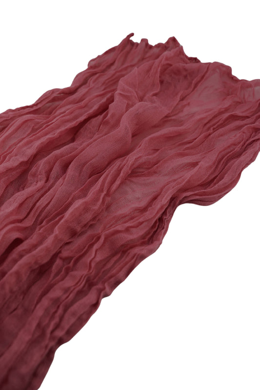Seihtuch‑Tischläufer in Rose  3 m x 0,80 m