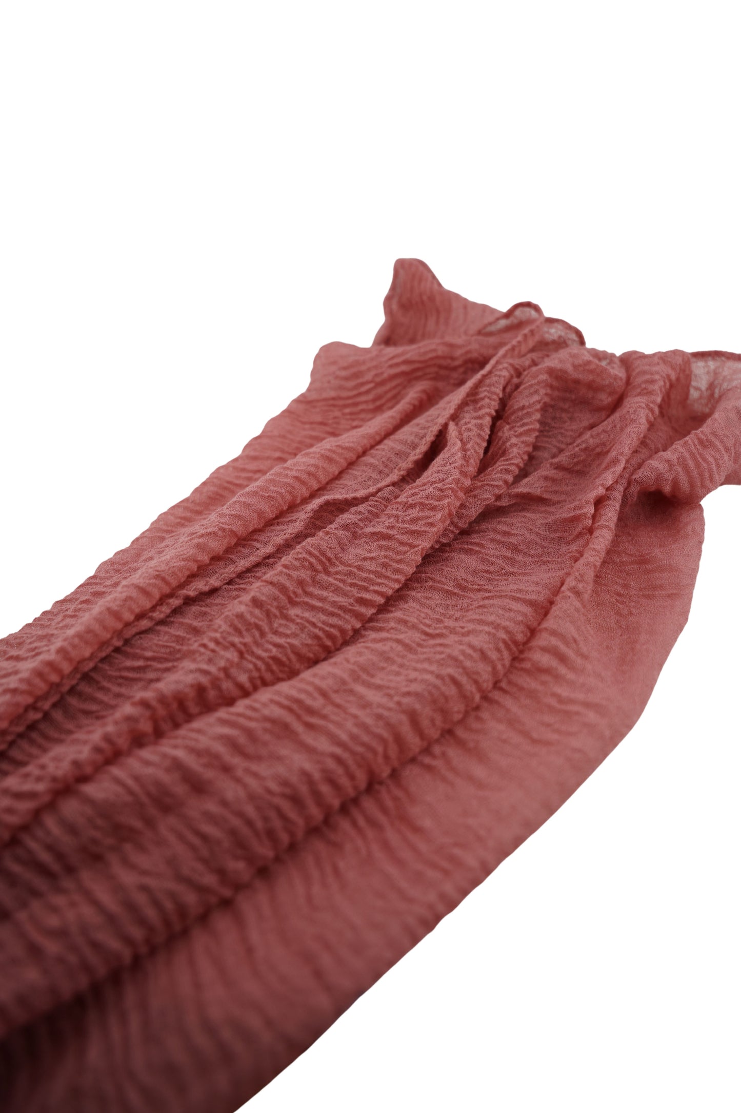 Mousselin‑Tischläufer in Rosa  3 x 0,80 m