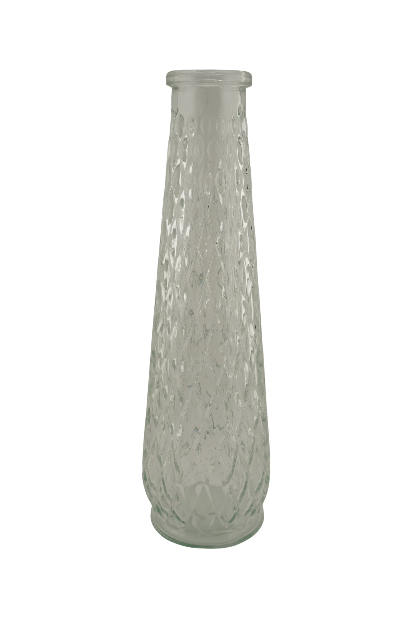 Vase hoch – 22 × 6,5 cm – Schlanke elegante Glasvase mieten
