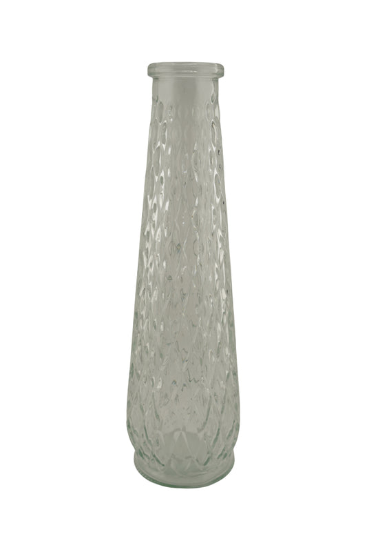 Vase hoch – 22 × 6,5 cm – Schlanke elegante Glasvase mieten